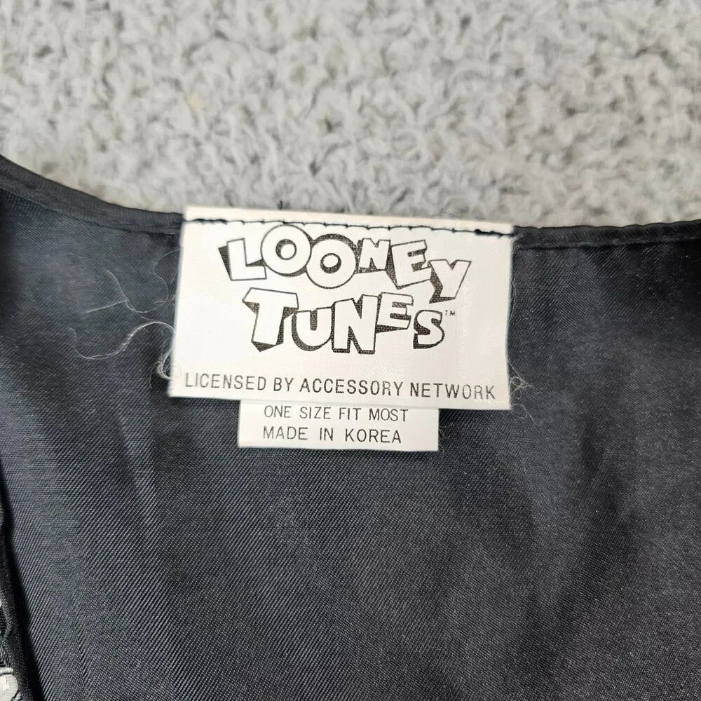 Vintage Looney Tunes Vest Adult Medium 1994 90s Cartoon Bugs Taz Daffy Marvin